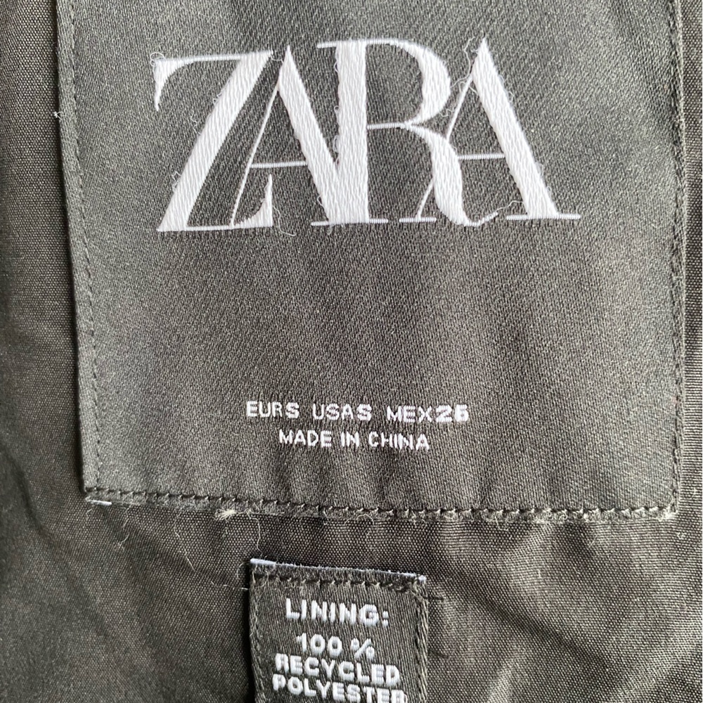 Zara jacket size S teddy bear pink fleece coat Teo pockets cozy - Picture 7 of 7